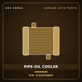 Genuine Mobis PIPE-OIL COOLER 472167D003 for 11-Ton Truck 1998 HNS Parts Korea