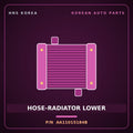Genuine Mobis HOSE-RADIATOR LOWER AA11015184B for Towner 2000 HNS Parts Korea