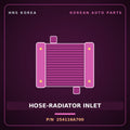 Genuine Mobis HOSE-RADIATOR INLET 254116A700 for 5-Ton Truck 1995 HNS Parts Korea