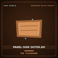 Genuine Mobis PANEL-SIDE OUTER,RH 711220X300 for BlueOn 2011 HNS Parts Korea