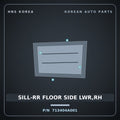 Genuine Mobis SILL-RR FLOOR SIDE LWR,RH 713404A001 for Grand Starex 1997 HNS Parts Korea
