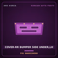 Genuine Mobis COVER-RR BUMPER SIDE UNDER,LH 866952W000 for Santa Fe 2012 HNS Parts Korea