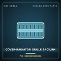 Genuine Mobis COVER-RADIATOR GRILLE BACK,RH 86368X9000BKL for EV5 2025 HNS Parts Korea