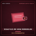 Genuine Mobis SCALP-O/S RR VIEW MIRROR,RH 87626B8000TU9 for Maxcruz 2016 HNS Parts Korea