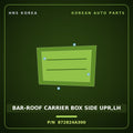 Genuine Mobis BAR-ROOF CARRIER BOX SIDE UPR,LH 872824A300 for Grand Starex 1997 HNS Parts Korea