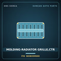 Genuine Mobis MOLDING-RADIATOR GRILLE,CTR 863B35M000 for Mighty 2015 HNS Parts Korea