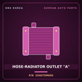 Genuine Mobis HOSE-RADIATOR OUTLET "A" 254075M650 for Mighty 2015 HNS Parts Korea
