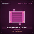 Genuine Mobis HOSE-RADIATOR OUTLET 254125M400 for Mighty 2015 HNS Parts Korea