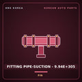 Genuine Mobis FITTING PIPE-SUCTION - 9.94E+305  for Global 900 2003 HNS Parts Korea