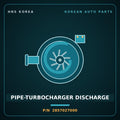 Genuine Mobis PIPE-TURBOCHARGER DISCHARGE 2857027000 for Carens 2002 HNS Parts Korea