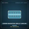 Genuine Mobis COVER-RADIATOR GRILLE LWR,RH 8636226700 for Santa Fe 2000 HNS Parts Korea