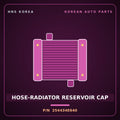 Genuine Mobis HOSE-RADIATOR RESERVOIR CAP 254434E640 for Bongo 2004 HNS Parts Korea