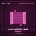 Genuine Mobis HOSE-RADIATOR INLET 254118K200 for Aero City 2008 HNS Parts Korea