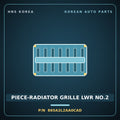 Genuine Mobis PIECE-RADIATOR GRILLE LWR NO.2 865A2L2AA0CAD for K5 2023 HNS Parts Korea