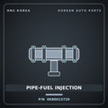 Genuine Mobis PIPE-FUEL INJECTION 0K80013720 for Power Combi 1998 HNS Parts Korea