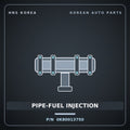 Genuine Mobis PIPE-FUEL INJECTION 0K80013750 for Power Combi 1998 HNS Parts Korea