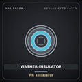 Genuine Mobis WASHER-INSULATOR 438383B010 for Accent 2006 HNS Parts Korea