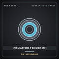 Genuine Mobis INSULATOR-FENDER RH 84126H8400 for Stonic 2017 HNS Parts Korea
