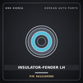 Genuine Mobis INSULATOR-FENDER LH 841410X000 for BlueOn 2011 HNS Parts Korea