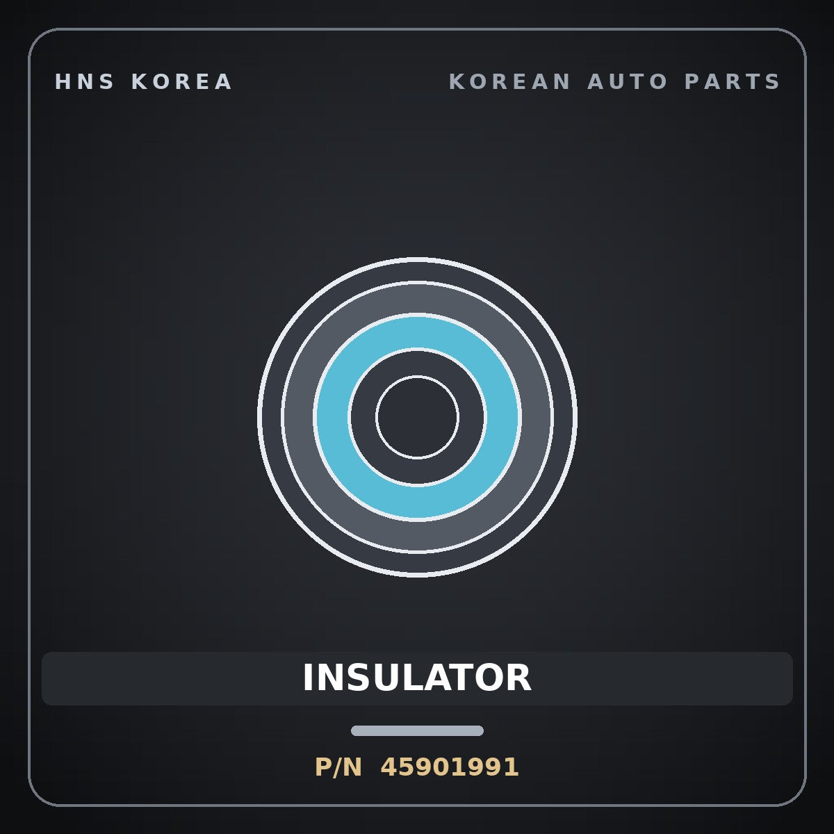 Genuine Mobis INSULATOR 45901991 for Starex 2006 HNS Parts Korea