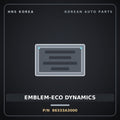 Genuine Mobis EMBLEM-ECO DYNAMICS 86333A3000 for Ray 2011 HNS Parts Korea