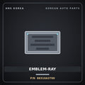 Genuine Mobis EMBLEM-RAY 86310A3700 for Ray 2018 HNS Parts Korea