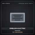 Genuine Mobis EMBLEM-ELECTRIC 86312E1000 for BlueOn 2011 HNS Parts Korea