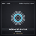 Genuine Mobis INSULATOR-SIDE,RH 659286A000 for 5-Ton Truck 1997 HNS Parts Korea