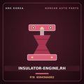 Genuine Mobis INSULATOR-ENGINE,RH 659456A002 for 5-Ton Truck 1997 HNS Parts Korea