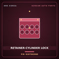 Genuine Mobis RETAINER-CYLINDER LOCK 8197502000 for Atos 1998 HNS Parts Korea