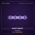 Genuine Mobis SHAFT-INPUT 4532043550 for Grace 1995 HNS Parts Korea