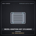 Genuine Mobis BEZEL-IGNITION KEY SYLINDER 848623B000CH for Equus 2006 HNS Parts Korea