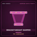 Genuine Mobis BRACKET-WEIGHT DAMPER 438834A303 for Grand Starex 1997 HNS Parts Korea
