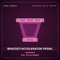 Genuine Mobis BRACKET-ACCELERATOR PEDAL 327127D000 for 11-Ton Truck 1997 HNS Parts Korea
