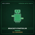 Genuine Mobis BRACKET-STARTER,RR 3618183000 for 11-Ton Truck 1995 HNS Parts Korea