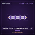 Genuine Mobis CHAIN SPROCKET-BALANCE SHAFT,LH 233144A000 for Libero 2002 HNS Parts Korea