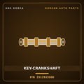 Genuine Mobis KEY-CRANKSHAFT 2312532000 for Avante 1992 HNS Parts Korea
