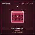 Genuine Mobis PIN-CYLINDER 591534A000 for Grand Starex 1997 HNS Parts Korea