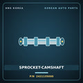 Genuine Mobis SPROCKET-CAMSHAFT 2421135000 for Dynasty 1992 HNS Parts Korea