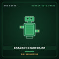 Genuine Mobis BRACKET-STARTER,RR 361802F350 for G70 2014 HNS Parts Korea