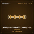 Genuine Mobis FLANGE-CRANKSHAFT SPROCKET 2442442000 for Galloper 1995 HNS Parts Korea