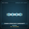 Genuine Mobis CHAIN SPROCKET-CAMSHAFT 243222A000 for Accent 2000 HNS Parts Korea