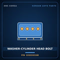 Genuine Mobis WASHER-CYLINDER HEAD BOLT 2232232100 for Dynasty 1992 HNS Parts Korea