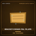 Genuine Mobis BRACKET-CORNER PNL FR,UPR 711137A002 for 11-Ton Truck 1997 HNS Parts Korea