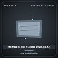 Genuine Mobis MEMBER-RR FLOOR LWR,REAR 65536Q4000 for Niro 2019 HNS Parts Korea