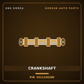 Genuine Mobis CRANKSHAFT 231112G200 for Bongo 2006 HNS Parts Korea