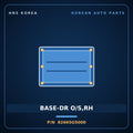 Genuine Mobis BASE-DR O/S,RH 82665G5000 for Niro 2016 HNS Parts Korea