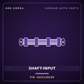 Genuine Mobis SHAFT-INPUT 4322126230 for Elantra 2008 HNS Parts Korea