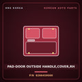 Genuine Mobis PAD-DOOR OUTSIDE HANDLE,COVER,RH 82664S9000 for Niro 2020 HNS Parts Korea