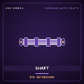 Genuine Mobis SHAFT 467383X000 for Accent 2011 HNS Parts Korea